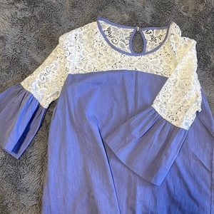 Lace blouse top